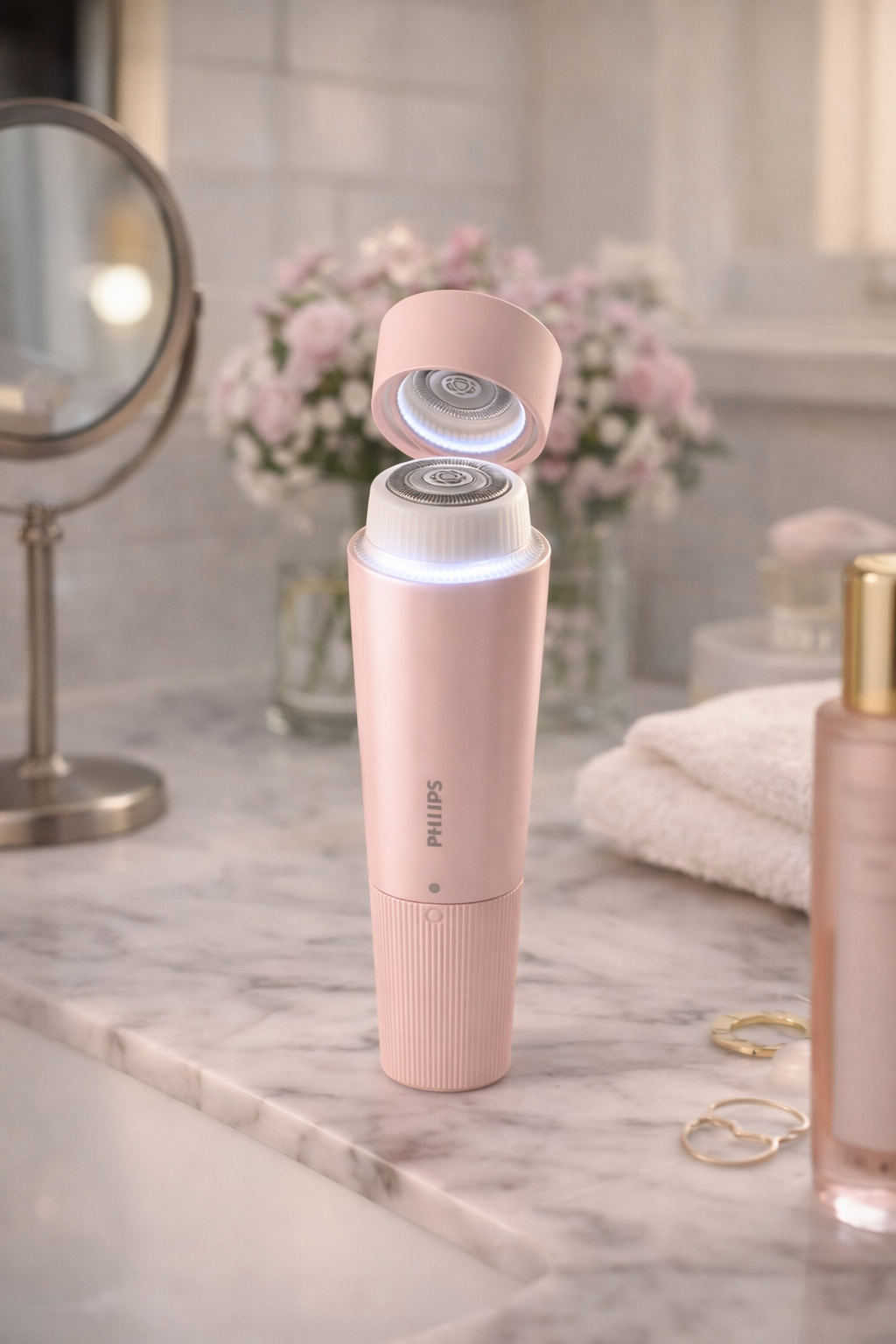 Depiladora Facial Philips Serie 5000 — Control facial instantáneo sin dolor