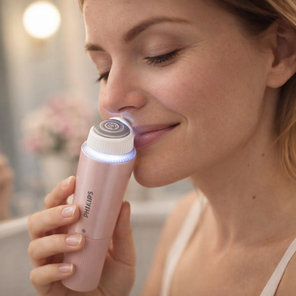 Depiladora Facial Philips Serie 5000 — Control facial instantáneo sin dolor